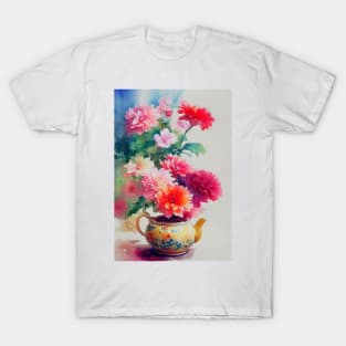 Watercolor teapot T-Shirt